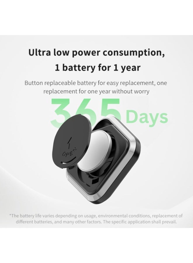 Zyler Smart Tracker Tag - Global Precision Locator for Keys, Bags, Wallet, Luggage Water Resistant, Long Battery Life, Sound Alert - Image 5